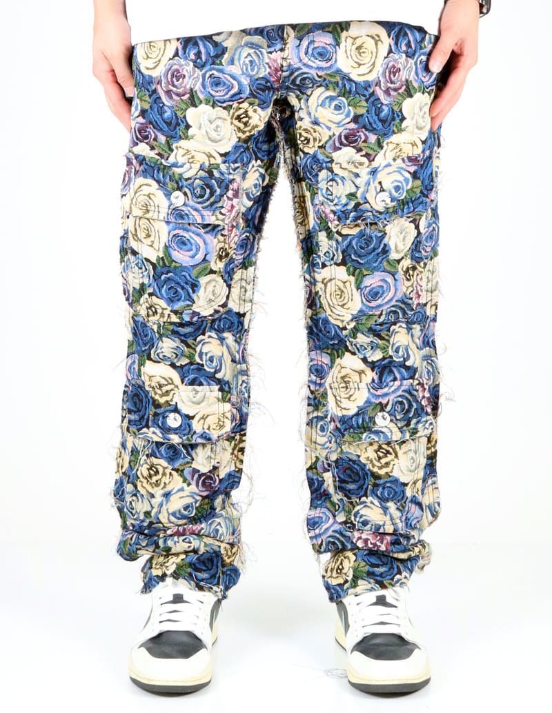Love to Kleep Denim Jeans Floral